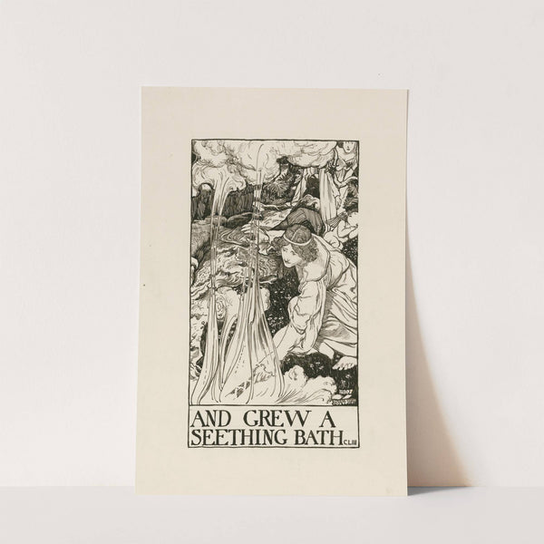 Sonnets; And grew a seething bath (1902) by Byam Shaw