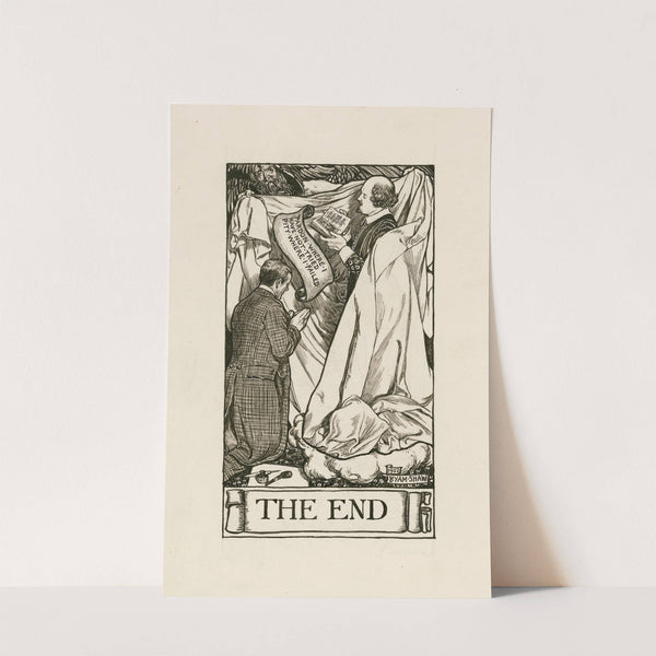 Sonnets; The End (1902) by Byam Shaw