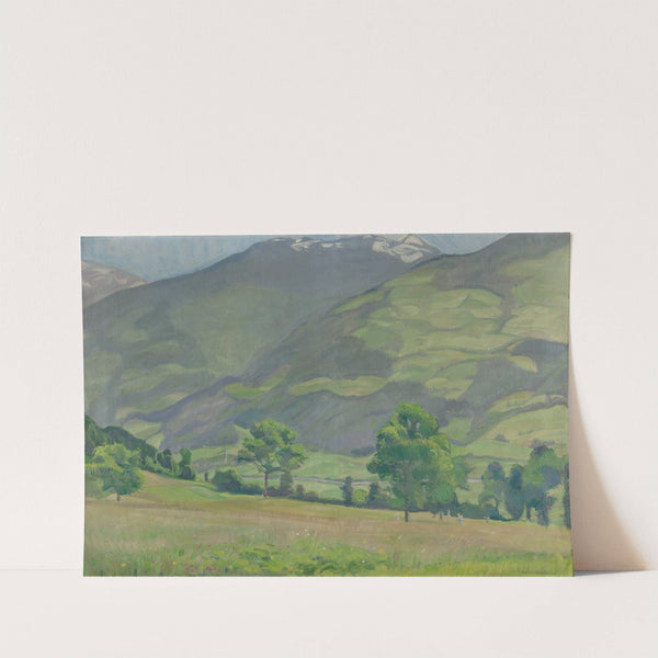 Sonniges Tal by Hermann Grom-Rottmayer