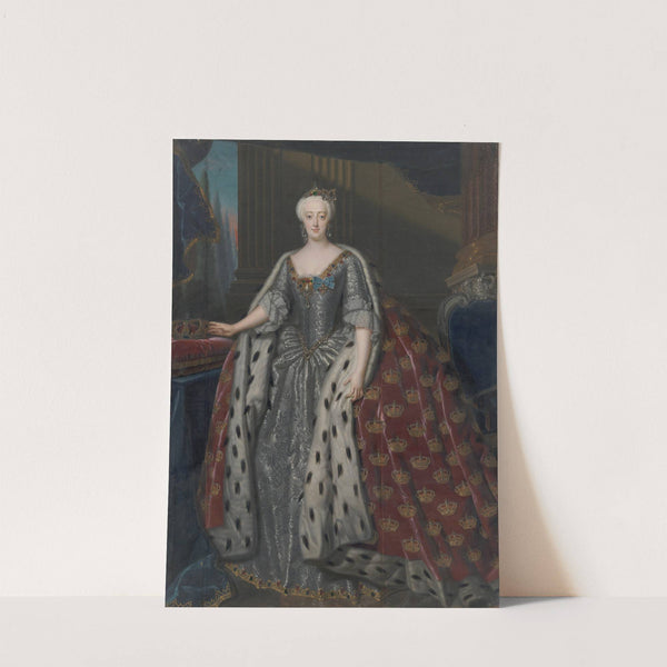 Sophie Magdalene, Christian VI&#039;s queen by Andreas Møller