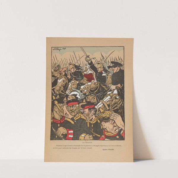 Sourires & coups de sabre – poésies de Hugues Delorme Pl.06 (1915) by Georges d'Ostoya