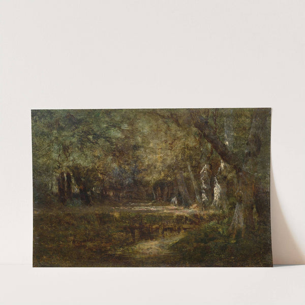 Sous-bois by Théodore Rousseau