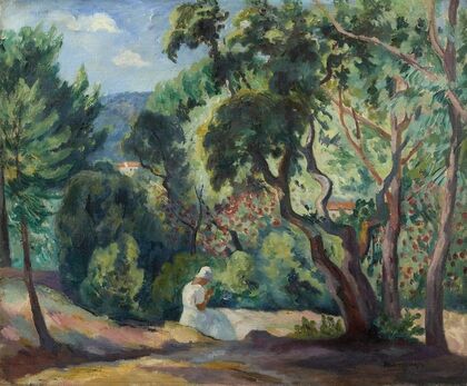 Sous-bois à la Moutte, Saint-Tropez