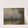 South American Scene With A Cabin by Martin Johnson Heade