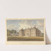 South East View of Belton House, Lincolshire the Seat of the Right Hon&#039;ble Earl Brownlow by John Buckler