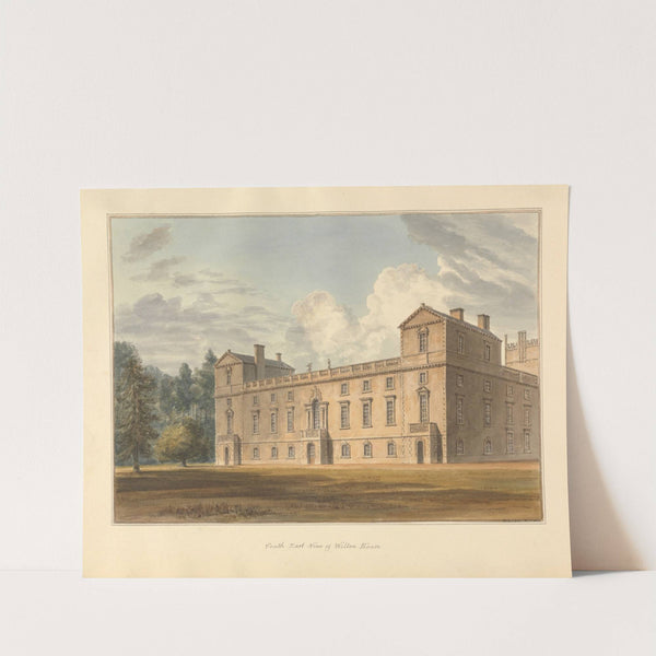 South East View of Wilton House by John Buckler