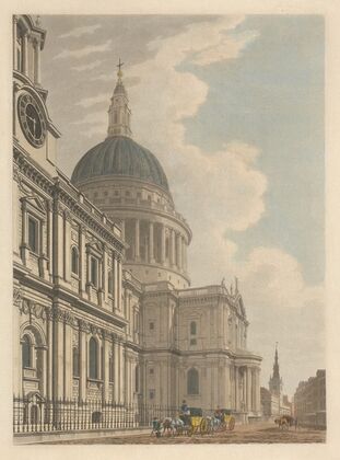 South Front of St. Pauls (1801)