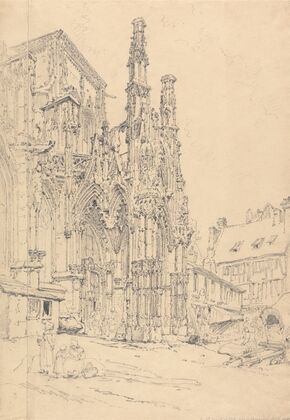 South Porch of Notre Dame, Louviers