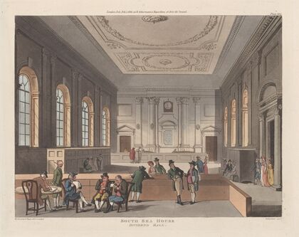South Sea House, Dividend Hall (1810)