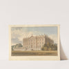 South West View of Chatsworth House Derbyshire the Seat of His Grace the Duke of Devonshire by John Buckler