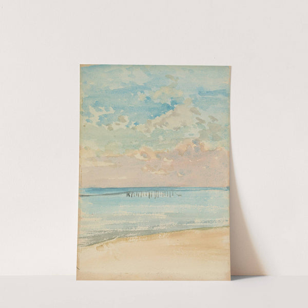 Southend–Sunset (1882-1884) by James Abbott McNeill Whistler