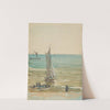 Southend–The Pleasure Yacht (1882-1884) by James Abbott McNeill Whistler