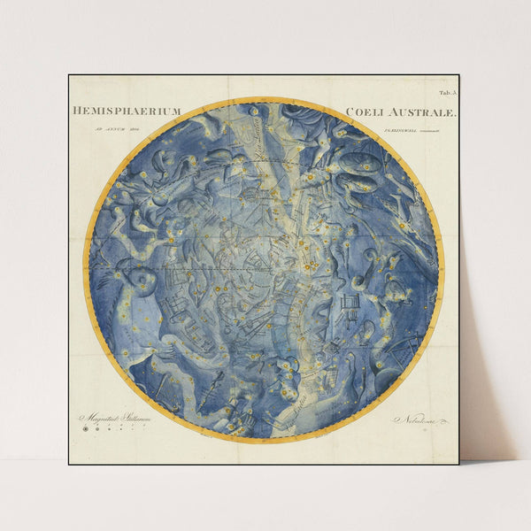 Taurus, Cancer, Orion, Gemini, Monoceros, Argo, Hydra, Canis Major, Lepus (1855) by William Barnard Clarke