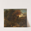Southern Landscape with Bathers by Cornelis Huysmans