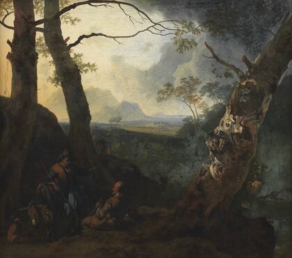 Southern Landscape with Herdsmen (1665 – 1670)