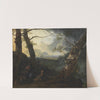 Southern Landscape with Herdsmen (1665 – 1670) by Adam Pynacker