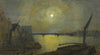 Southwark Bridge from Blackfriars by Moonlight