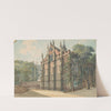 Southwest View of Middle Temple by Samuel Ireland