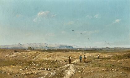 Souvenir de la Crau, Provence (1869)