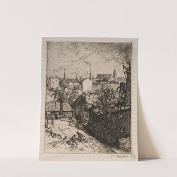 Souvenir de St. Denis (1913) by Auguste Louis Lepère
