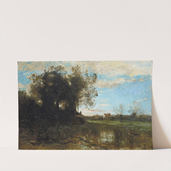 Souvenir Des Dunes De Dunkerque by Jean-Baptiste-Camille Corot