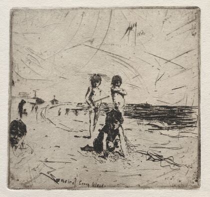 Souvenir of Coney Island (1880)