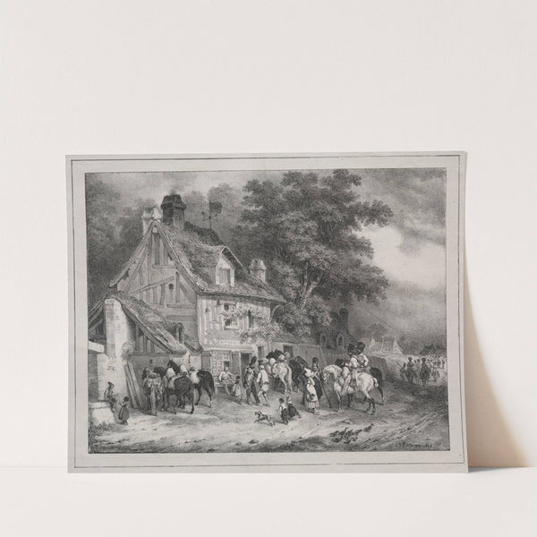 Souvenir of Normandy (1828) by Hippolyte Bellangé