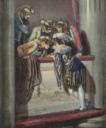 Souvenirs du Carnaval, 1837-45, No. 5 : La Loge d’avant-scÃ¨n