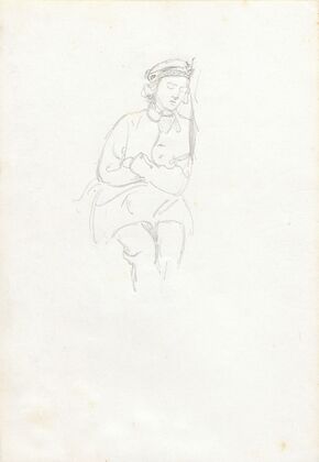 Sovende mannsfigur (1842)