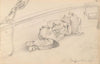 Sovende passasjer på dampskipet på Siljan (1852)