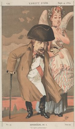Sovereigns, (No. 1) ‘Le Regime Parlementaire’, (Napoleon III), from ‘Vanity Fair’