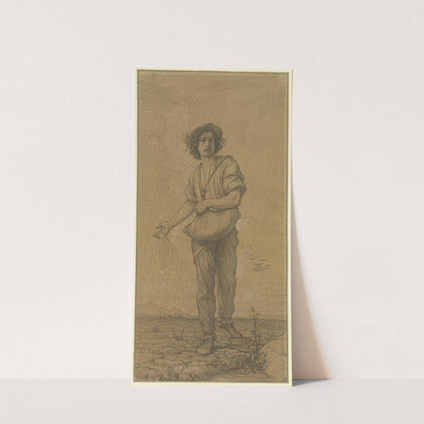 Sower (spring) (1865) by Eduard von Steinle