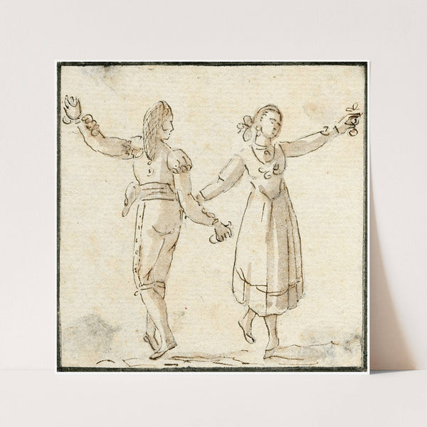 Spaanse dansers by Otto Howen
