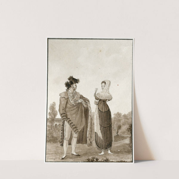Spaanse klederdracht by Otto Howen