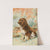 Spaniel In The Garden (1929) by English School