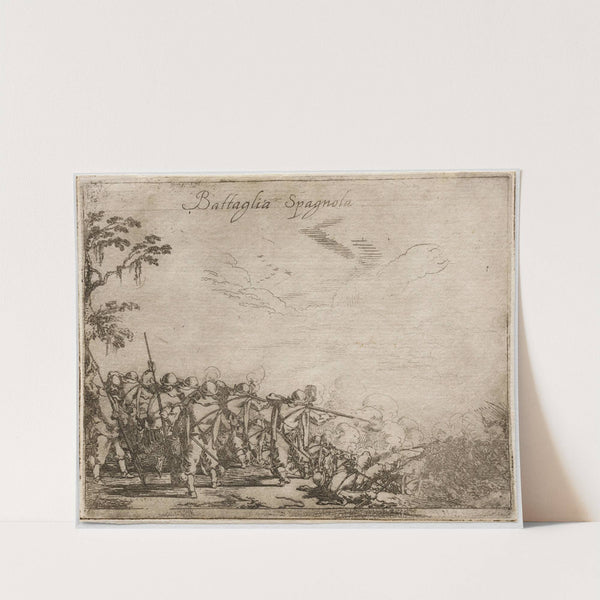 Spanish Battle (1633) by Johann Wilhelm Baur