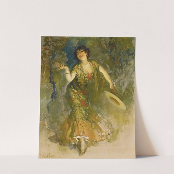Spanish Dancer (circa 1900) by Francis Luis Mora