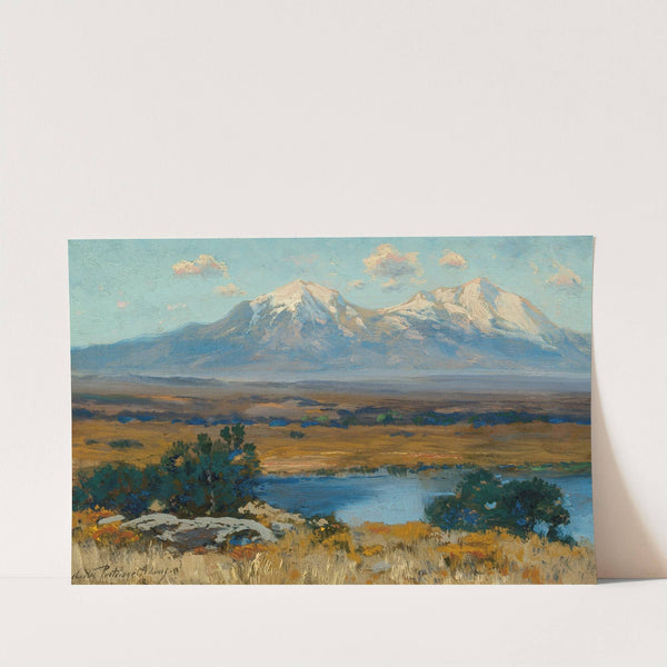 Spanish Peaks, Colorado by Charles Partridge Adams