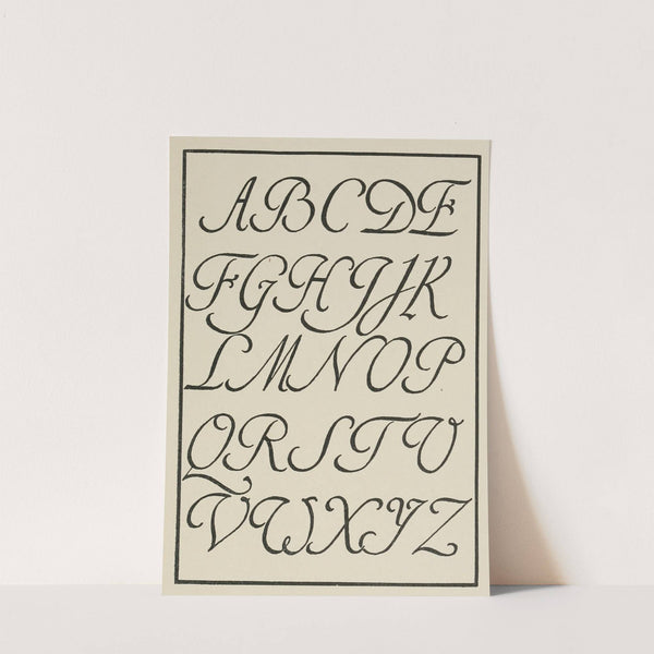 Spanish Script Capitals by Frank Chouteau Brown