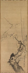 Sparrows on Blossoming Plum; A Sage with Tiger; Chinese Bird on Snow-Laden Branch (1661)