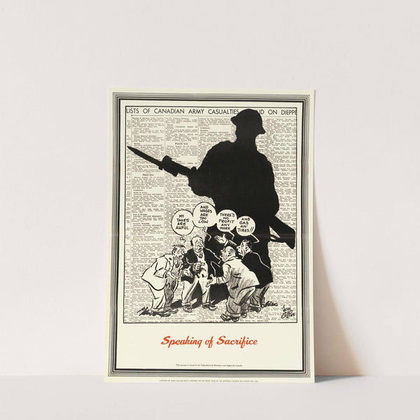 Speaking of Sacrifice by John Alton Collins