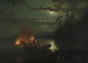 Spear Fishing on Lake Krøderen (1851)