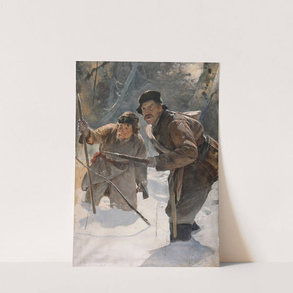 Spearmen (1890) by Julian Falat