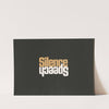 Speech - silence. Leviticus by Herb Lubalin