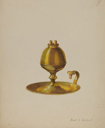 Sperm Oil Lamp