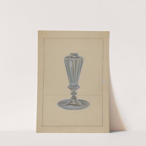 Sperm Oil Lamp by John Dana