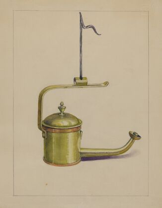 Sperm Oil Lamp
