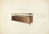 Spindle Settee Chest