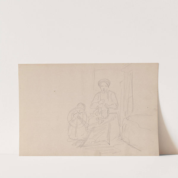 Spinner (Between 1855 and 1857) by Adolph Tidemand