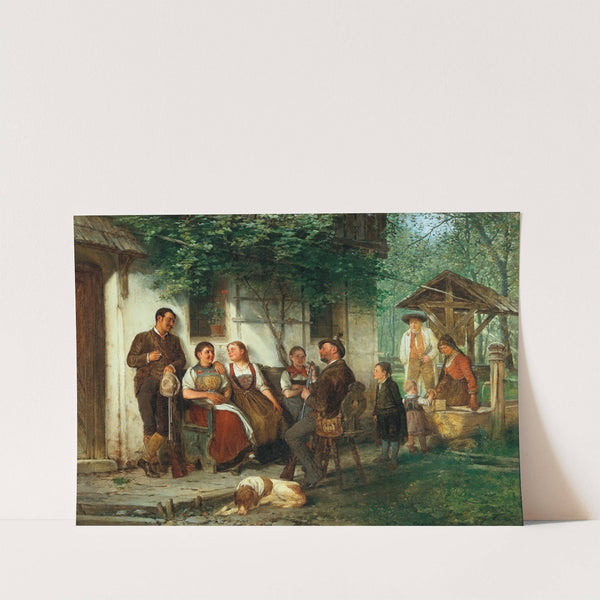 Spinning a Yarn by Josef Kinzel